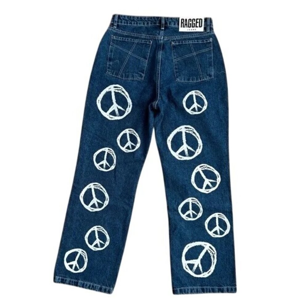 The Ragged Priest Peace Sign Jeans - Picture 7 of 8
